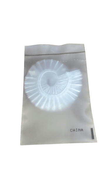 Clear Disposable Plastic Hotel Shower Caps, Waterproof Bath Caps, Elastic Hair Caps 500 Pack