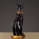 thumbnail image 2 of Figura de resina Diosa Egipcia Gato Bastet 13x21x37 cm, 2 of 3