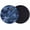 Blue, variant on Navy Blue Marble Coasters Set of 2, Abstract Modern Golden Geometric Absorbent Coasters for Drinks, Coaster for Bar Office Dining Coffee Table Accessories Decor, Non Slip Round Desk Coaster