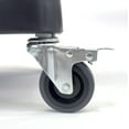 thumbnail image 4 of Chariot de Service - 3 Tablettes - Noir, 4 of 4