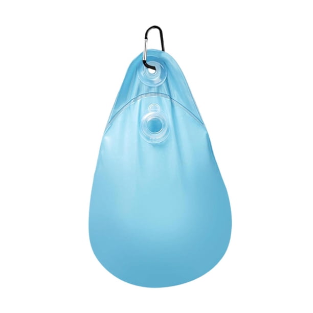 Bolsa colgante para cubierta de piscina profesional para bolsa de agua con peso para cubierta de piscina Azul claro