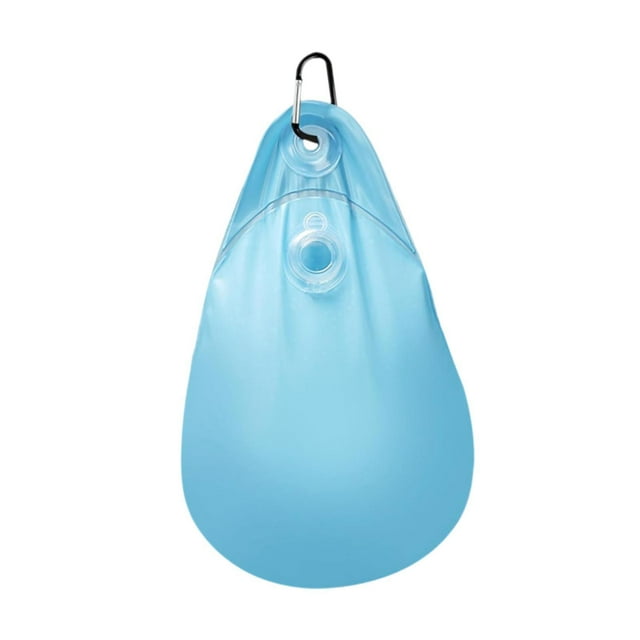 Bolsa colgante para cubierta de piscina con ganchos para proteger la cubierta de la piscina, compacta, a prueba de fugas, fácil de usar, bolsa de claro