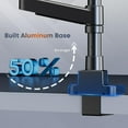 thumbnail image 3 of PUTORSEN Triple Monitor Mount for 17-49-inch Screens - Heavy Duty Triple Monitor Arm Desk Mount for Ultrawide Monitors, Fully Adjustment, Max Load 20KG per Screen, 3 of 7