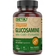 Deva Glucosamine MSM & CMO, Vegan, 90 CT
