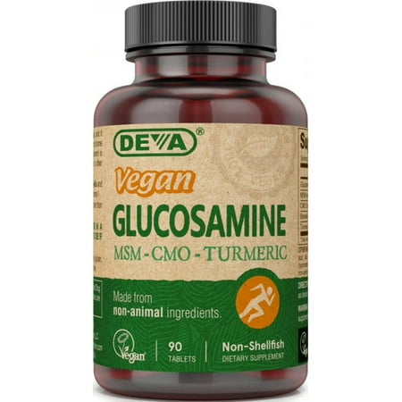 Deva Glucosamine MSM & CMO, Vegan, 90 CT