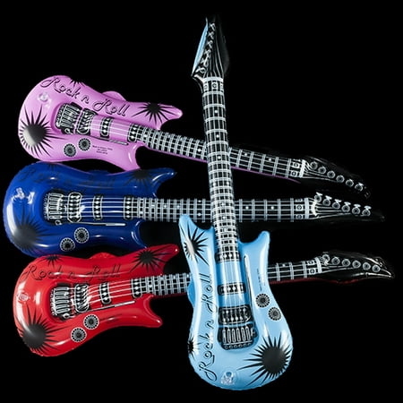 Inflatable Rock Guitars - 12 per pack