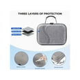 thumbnail image 2 of Carrying Case for Meta Quest 3, Hard Travel Case for Oculus Quest 3 with Elite Strap, Controllers and Other Accessories, Hard Case and Soft Lining for Travel and Storage, 2 of 7