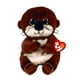 thumbnail image 1 of Peluche Ty Beanie Bellie Mitch Otter Brown 15 cm, 1 of 1