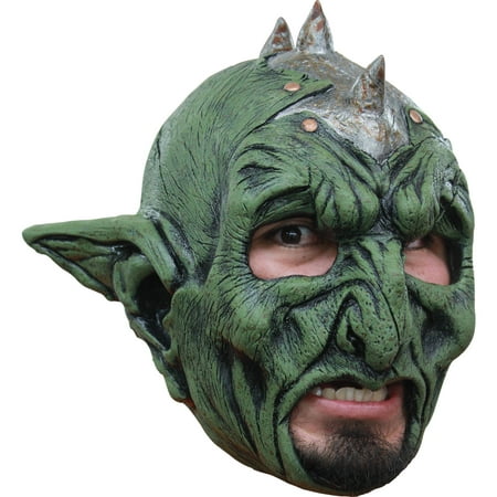 Orc Chinless Latex Mask Adult Halloween Accessory