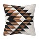 thumbnail image 3 of 4 fundas de almohada bohemias, color negro y marrón, abstractas, decorativas, para decoración del hogar, 18 x 18 pulgadas, 3 of 6