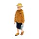 thumbnail image 4 of Figura modelo 1/64 Pequeño niño con sombrero de pescador Lindo juguete de simulación Amantes de las figuras Amarillo, 4 of 9