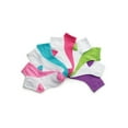 thumbnail image 4 of Hanes Girls Ankle Socks 10-Pack, Sizes S-L, 4 of 5