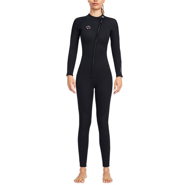 Sela de buceo 3mm trajes de neopreno SCR traje de buceo de neopreno de una pieza traje de surf cuerpo completo para bucear snorkeling surf nadando negro xxl sidaley OD003294-12