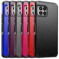 thumbnail image 5 of TJS Phone Case for T-Mobile Revvl 7 Pro 5G, Dual Layer Hybrid Magnetic Support Shockproof Heavy Duty Cover (Black), 5 of 5