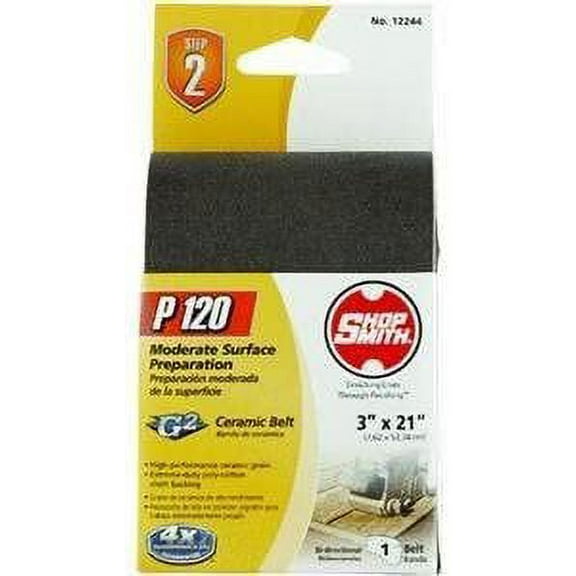 Shopsmith Sandpaper W 3 " 21 " 0grit, Grit12