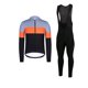 thumbnail image 3 of SPEXCEL 2021 - Conjunto de maillot y pantalones con tirantes de ciclismo térmicos de invierno de alta calidad para hombre, tejido polar cálido con bolsillo con cremallera, 3 of 5