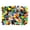 Bead Mobilization, variant on 2.2pound Small Colorful Glass Beads 0.8inch Flat Bottom Marble Stones for Home Decoration and Crafting Vase Fillers