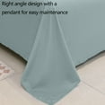 thumbnail image 3 of Under $10 Clearance! InsCrazy Bed Sheet, Soft Microfiber Bed Sheets, Solid Color Skin Friendly & Easy Care Machine Washable Sheets 81 x 96", 3 of 7