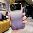 thumbnail image 6 of for Phone 14 Pro Max Case Gradient Crystal Case, Wide Lens Camera Protection Clear Back Cover with Screen Protector Shockproof Cover for Girls Women -Black, 6 of 14