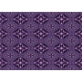 thumbnail image 1 of Ahgly Company Machine Washable Indoor Rectangle Transitional Deep Purple Area Rugs, 2' x 3', 1 of 7
