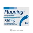 thumbnail image 1 of Fluoning Levofloxacino 750 mg 7 tabletas, 1 of 4