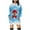 Light Blue, variant on TJAZFJPA Dresses Women Formal Party Ladies Christmas Christmas Print Hoodie Dress Beach Sundresses for Women Black Summer Dress for Women