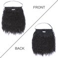 thumbnail image 3 of Barba falsa Yan Dream para hombre, larga y rizada, negra, para fiesta de Halloween, 3 of 5