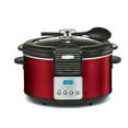 thumbnail image 2 of Bella 14106 Red Linea 5Qt Programmable Slow Cooker with Locking Lid, 2 of 5