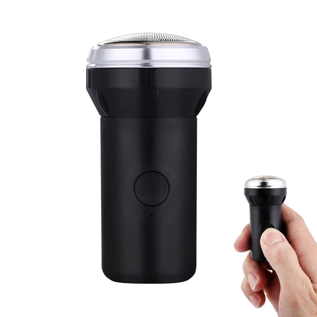 Afeitadora de viaje para hombre Mini afeitadora eléctrica para barba recargable, afeitadoras de bols Tomshoo Maquinilla de afeitar
