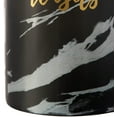 thumbnail image 4 of Benzara Utensil Jar with Ceramic Frame and Cursive Writing, Black, 4 of 5