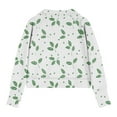 thumbnail image 5 of Bnwani Long Sleeve Toddler Shirts Plain Hoodless Fleece Printed Tops 7-8 Years, 5 of 5