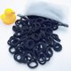 thumbnail image 3 of 100 unidades de pequeñas bandas para el pelo para niñas, diademas elásticas coloridas para niñas, coletero de nailon, accesorios para el cabello, 3 of 5