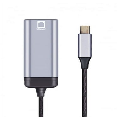Xiwai Adapter USB-C Type-C USB3.1 to 1000Mbps Gigabit Ethernet Network LAN Cable Adapter for Laptop