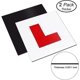 thumbnail image 4 of Fully Magnetic Car L-Plates Red L Plate 2 Pack for Car Magnetic Extra Thick Strong Learner Plates, 4 of 5