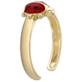 thumbnail image 3 of 14K Yellow Gold Ladybug Toe Ring, 3 of 6