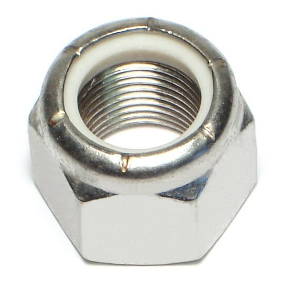 3/4"-16 18-8 Stainless Nylon Insert Lock Nuts LNSS-188 (2 pcs.)