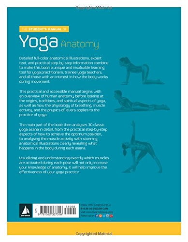 The Student's Manual of Yoga Anatomy : 30 Essential Poses Analyzed,  Explained, and Illustrated (Paperback)