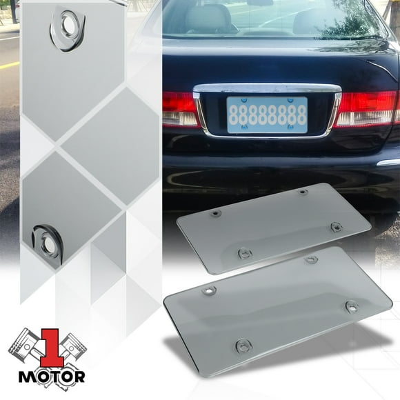 Smoked License Plate Covers