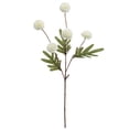 thumbnail image 2 of Artificial Flower, 1pcs Faux Silk Mini Chrysanth with Stems, Bulk Fake Wedding Filler Flowers for DIY Bouquet Centerpieces Arrangements Shower Decorations, white, 2 of 9