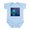 Sky Blue, variant on CafePress - Lake Namaste Infant Bodysuit - Baby Light Bodysuit, Size Newborn - 24 Months