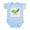 Sky Blue, variant on CafePress - Lil Tadpole Infant Creeper - Baby Light Bodysuit, Size Newborn - 24 Months