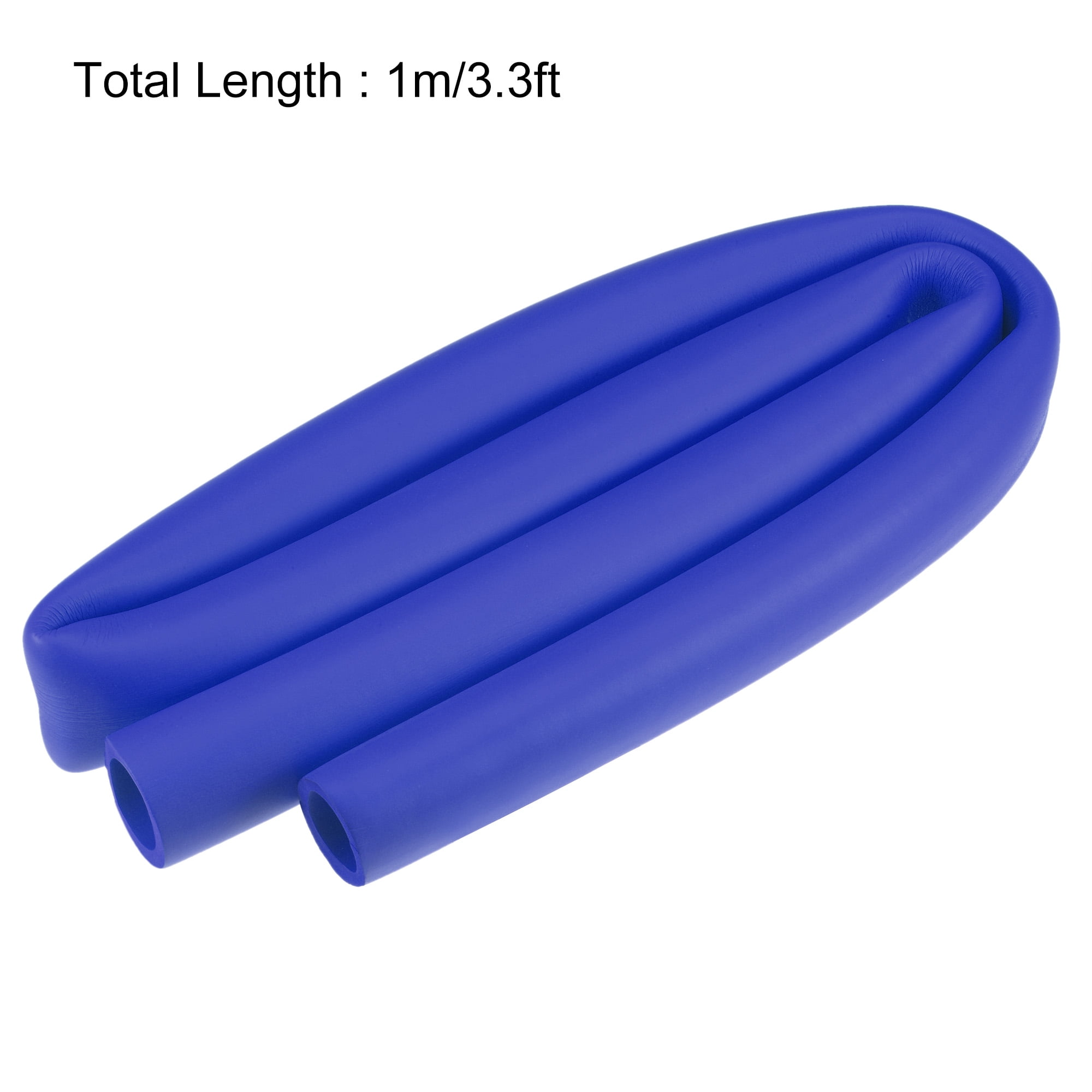 Unique Bargains Foam Tubing for Handle Grip Support and Protection Blue 1.10" ID