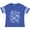Football Blue and White, variant on Inktastic White Big/small Bikes Boys or Girls Toddler T-Shirt