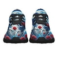 thumbnail image 5 of Skull Couple Valentine Day Love Never Dies Shoes Sneakers for Women Men Black Size 8.5, 5 of 7