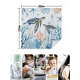 thumbnail image 5 of Ocean Turtle Cloth Napkins Washable Set of 8, Blue Coastal Coral Starfish Seagrass Reusable Dinner Table Napkins Cloth Bulk for Weddings Kitchen Restaurants Hotel Events Parties 20 x 20 Inch, 5 of 9