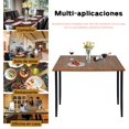 thumbnail image 2 of GOMYHOME Mesa de Comedor Extensible para 2 a 4 Personas Mesa Plegable de Cocina de Usos Múltiples Marrón, 2 of 9