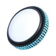thumbnail image 4 of jiaping Automotive Mirror Clear Glass Convex Rhinestone Decoration Accessory Blue, 4 of 9