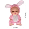 thumbnail image 3 of Movable Mini Doll Realistic Sleeping Companion Animal Costume Washable PVC for Responsibility Building Ages 5-6 Years, 3 of 6