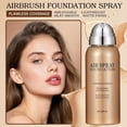thumbnail image 4 of Flawless AirBrush Foundation High Coverage Foundation Smooth Creamy Matte Spray Foundation Makeup Kit For Mature Skin With Natural Nude Finish, Long-lasting Waterproof, 4 of 7