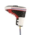 thumbnail image 2 of Protección Para Putt De Golf Cuero PU Golf Putt Protection Sneaker Style Accesorios deportivos (Negro Rojo), 2 of 8